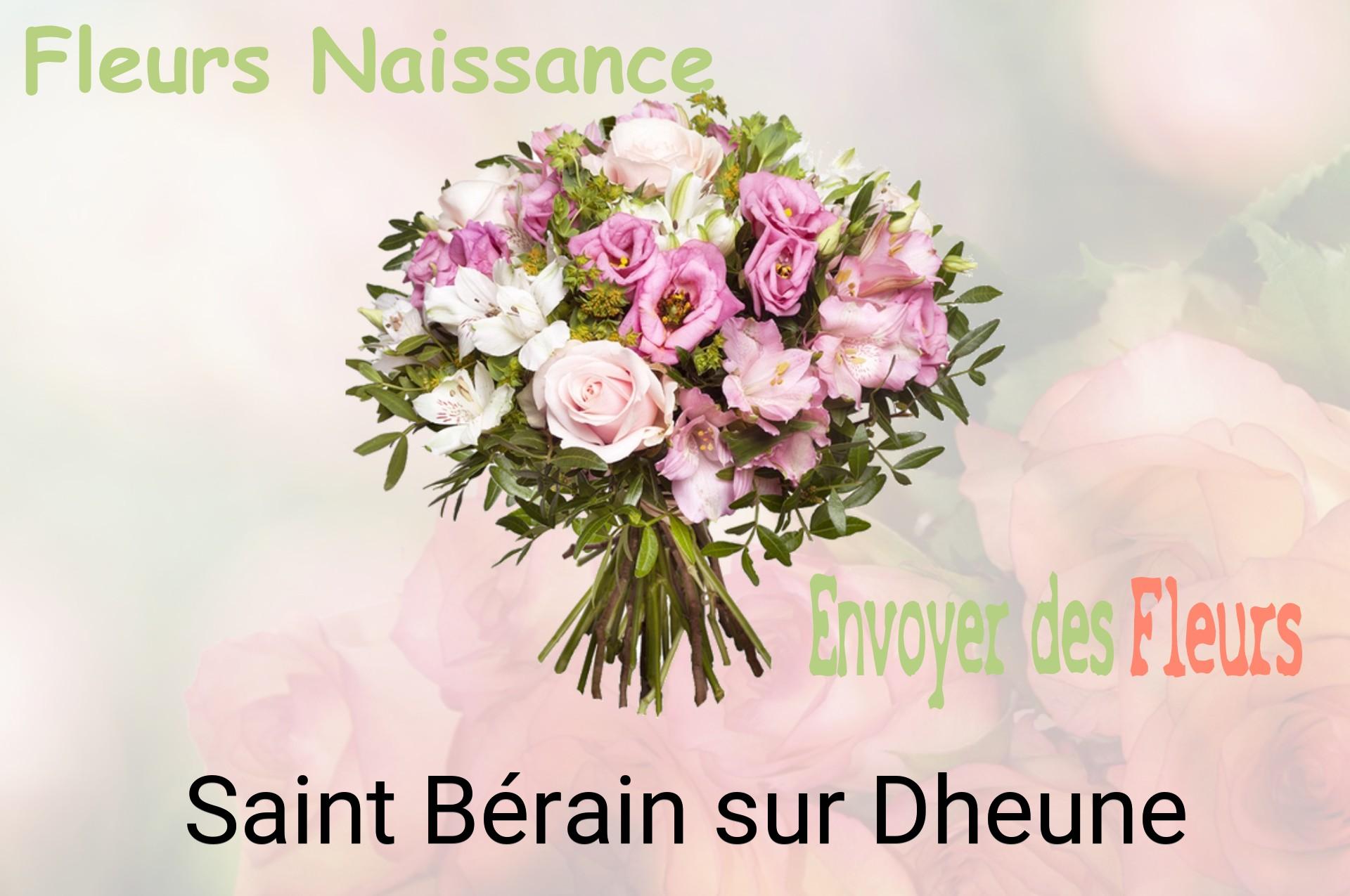Bouquet de fleurs de naissance livré à Saint-Bérain-sur-Dheune